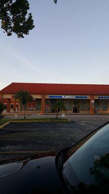 LAB CORP. CORTEZ RD LOCATION IN STRIP MALL BEHIND MCDONALDS