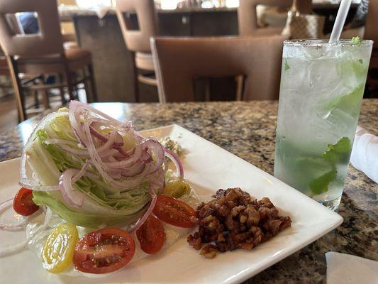 Wedge Salad Virgin Mojito