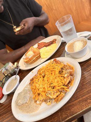 French toast breakfast and Hungry Hobo