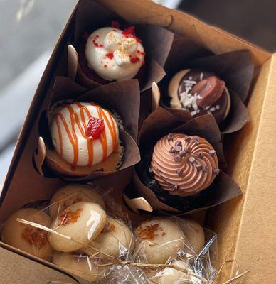 Guava, Nutella,Almond Joy,mash mellow red velvet and coconut butter cookies