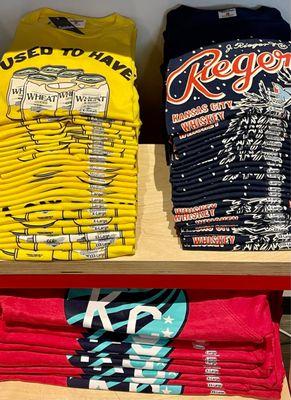 Vintage-style T-shirts galore!