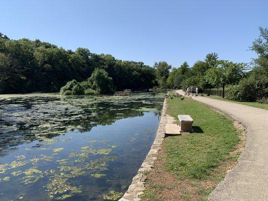 Monday September 6, 2021; Passed through Sequiota Park while cycling the Galloway Creek and James River Trails - Springfield MO