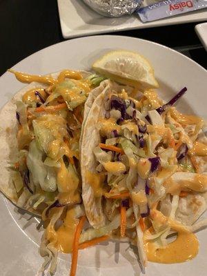 Shrimp Tacos with Bang Bang Sauce