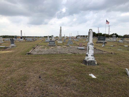 Other side of cemetery