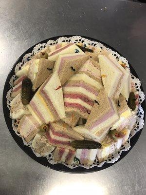 Cocktail sandwiches