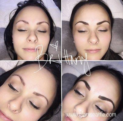 Microblading and shading