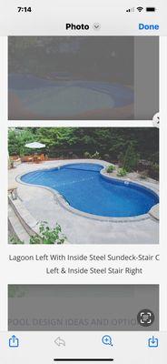 Another type of pool shape that we can build