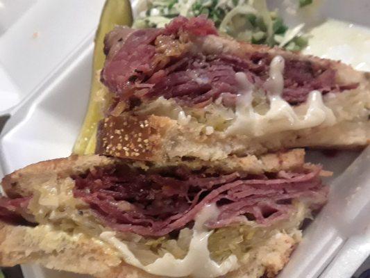 We make the pastrami and sauerkraut so we know our Reuben sandwich is the best.