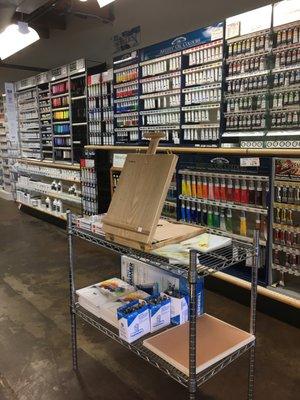 professional & student art materials