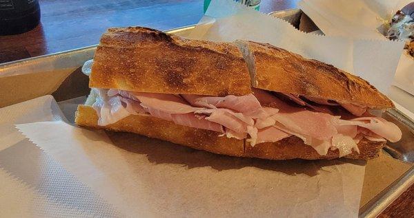 One of the best things you'll ever eat.. Jambon Buerre: Parisan style ham w/ whipped butter & flaky sea salt on a baguette.