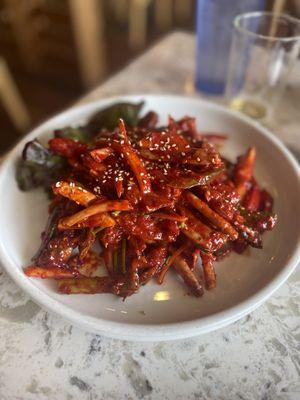 Yang nyum ghe jang (Spicy Marinated Crab)