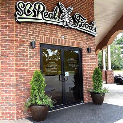 Peck Away Cafe is located inside SC Real Foods