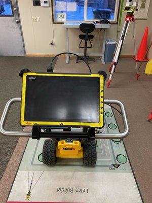 Leica GPR DS2000 with Tablet