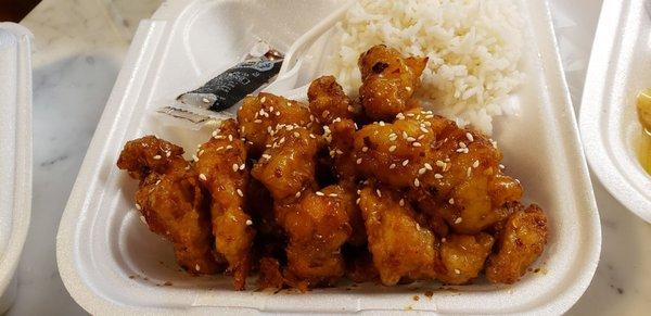 Sesame chicken