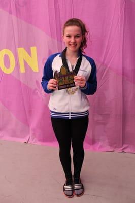 Competition 2016 High Gold Third Place winner for her solo!