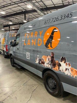 Furry Land Vans