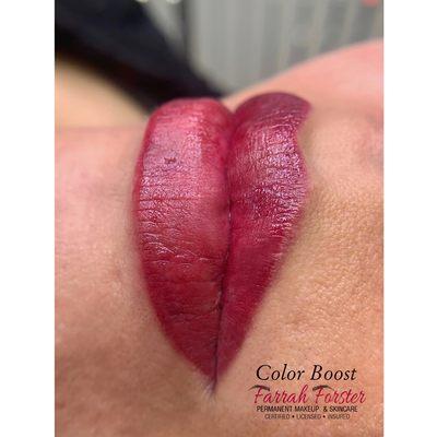 Full lip Tattoo