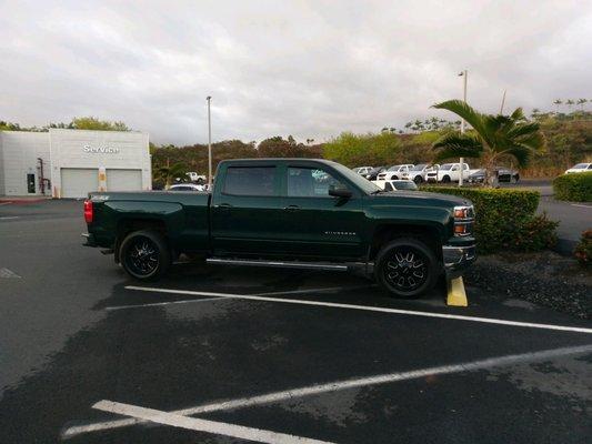 My 2015 Chevy Silverado.