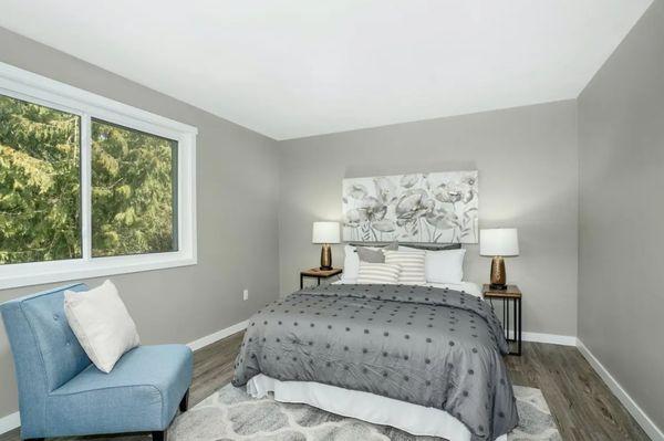 A perfectly remodeled bedroom!