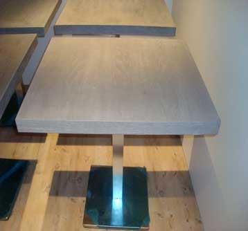 Concrete table with wood grain
www.sjcproducts.com