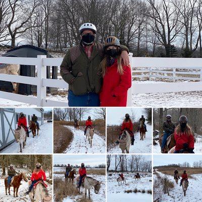 Bridle Hill Farm - John Knapp  Private Trail Ride 1_16_2022