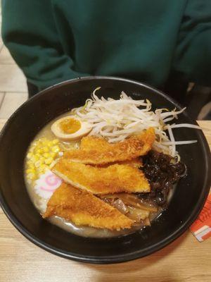 Tonkotsu Ramen with Chicken