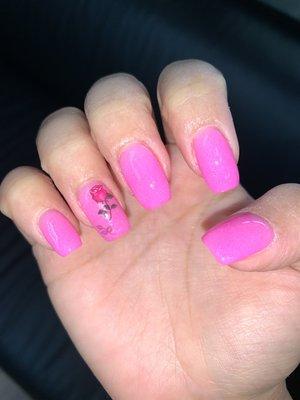 Beautiful Powder Gel Nails