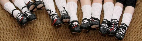 Children's non-competitive Irish dancing classes for ages 5-7 years old.