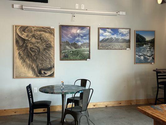 Dining area