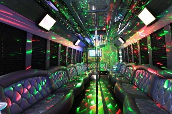 42 passenger party bus