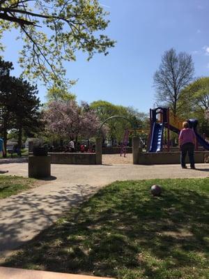 The playground. Usually a bit overcrowded.