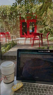 Gorgeous patio area