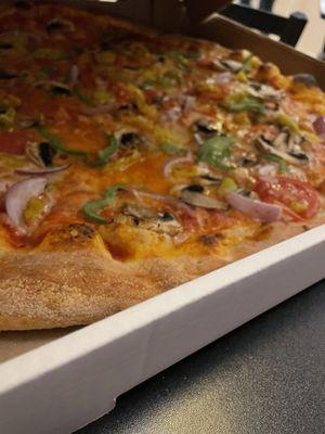 Vegetarian pizza