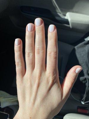 Gel manicure