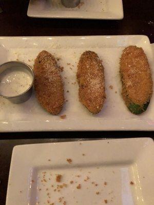 Fried zucchini