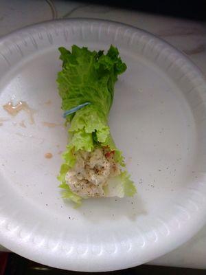 Lettuce wrap.