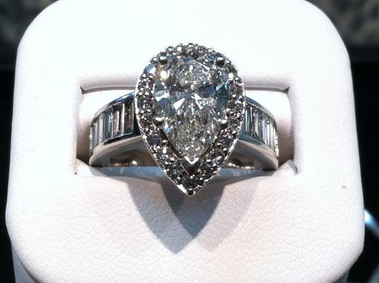 Custom diamond ring