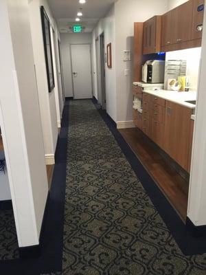 Hallway and Sterile Station