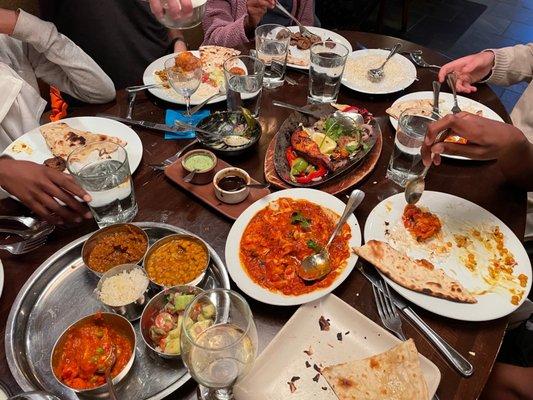 Roti Feast and Vegetarian Feast