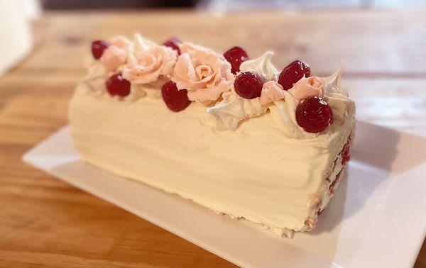 Special Order - Strawberry Vanilla Roulade