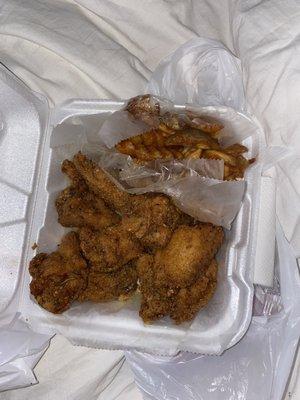 lemon pepper 9 Pieces Wing Dingz Combo