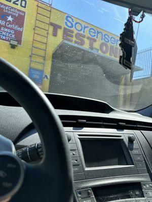 Smog test center