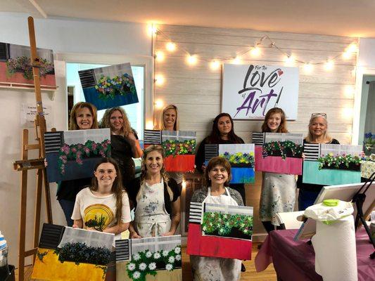 Join us for a Paint and Sip Class!