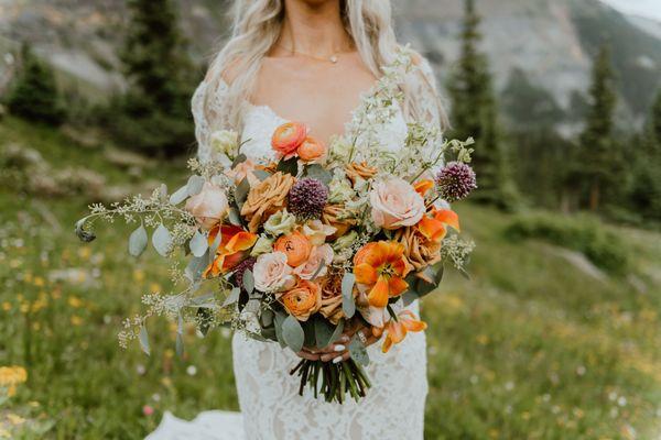 Elopement bouquet