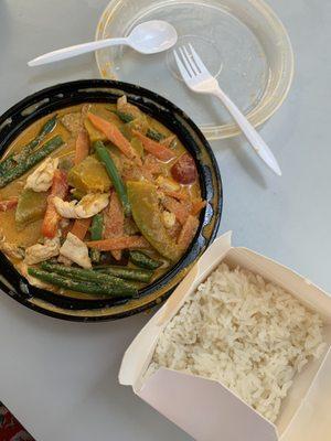 Pumpkin Curry with Chicken Special