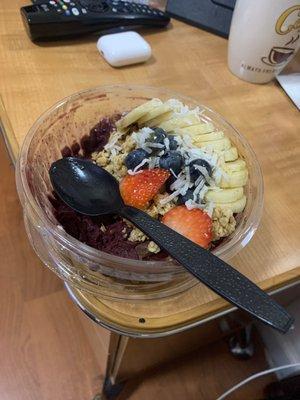 The açaí bowl