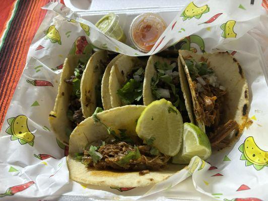 Carne Asada, Al Pastor & Pollo Tacos