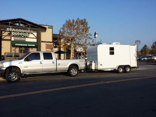 Always street parking next to Starbucks