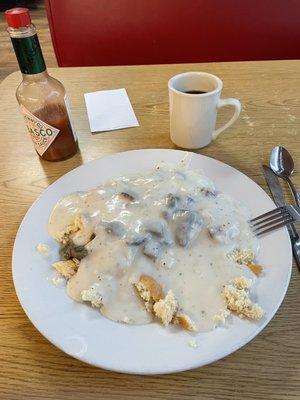 Biscuits n Sausage Gravy