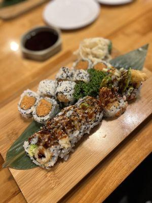 Spicy Tuna Roll / Lobster Tempura Roll